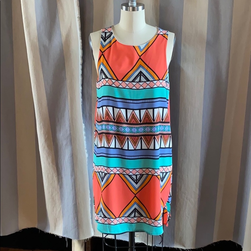 Everly Spring Geometric Summer Dress